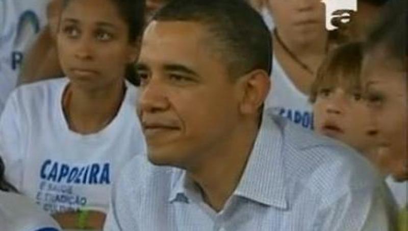 Barack Obama a vizitat Rio de Janeiro impreuna cu familia