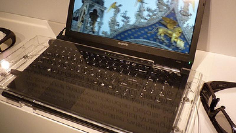 Primul laptop 3D de la Sony pe piata din Romania