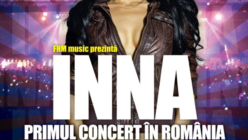 Nu rata primul concert INNA in Romania! Vezi detalii!
