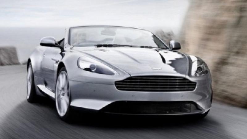 VIDEO! Aston Martin Virage dus pe un drum montan