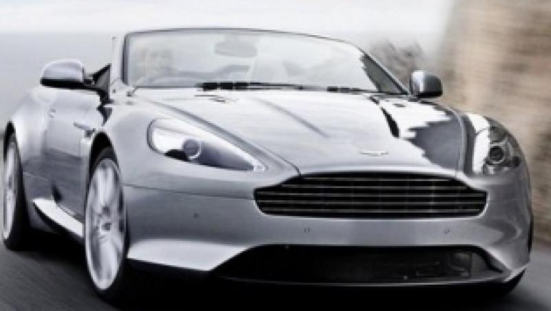 VIDEO! Aston Martin Virage dus pe un drum montan