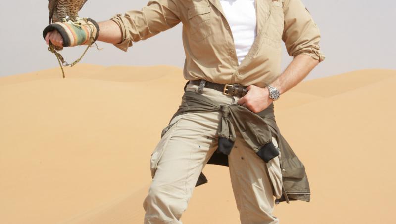 Next Top Model: Photo shooting incendiar chiar in mijlocul desertului