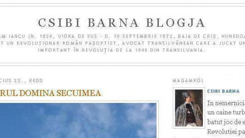 Blogul extremistului Csibi Barna, spart de hackerii romani