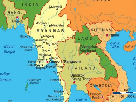 USGS: Doua cutremure "majore" s-au produs in Myanmar