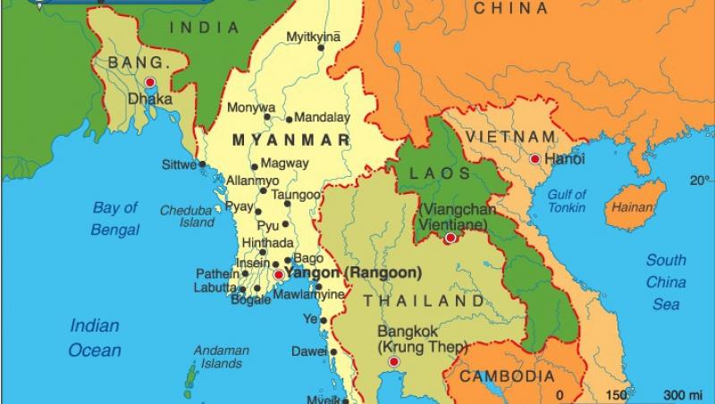 Bilantul seismului din Myanmar: 60 de morti si 90 de raniti