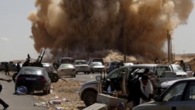 Libia: Fortele lui Gaddafi muta cadavrele victimelor lor in zonele bombardate de coalitie
