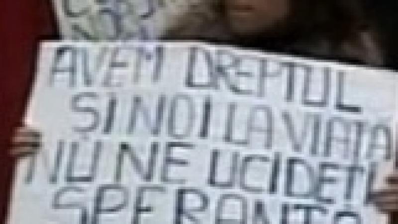 VIDEO! Valcele: Protest in scaun cu rotile