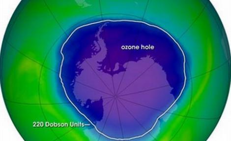 VIDEO! O "gaura" din stratul de ozon va ajunge deasupra Europei de Est in zilele urmatoare