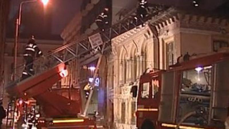 VIDEO! Incendiu langa un hotel din centrul Bucurestiului!