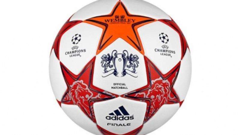 UEFA a prezentat balonul cu care se va juca finala Ligii Campionilor din acest an