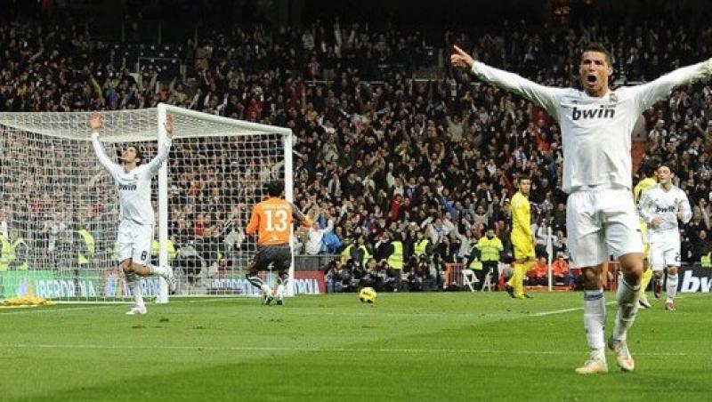 Real Madrid - Malaga 7-0/ C. Ronaldo a reusit un hat-trick