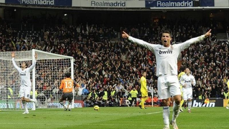 Real Madrid - Malaga 7-0/ C. Ronaldo a reusit un hat-trick