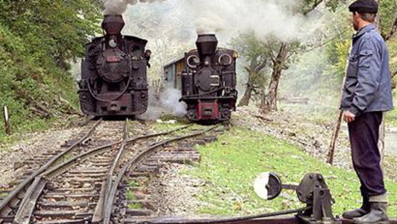 Hotii de fier vechi au furat calea ferata pe care circula Mocanita