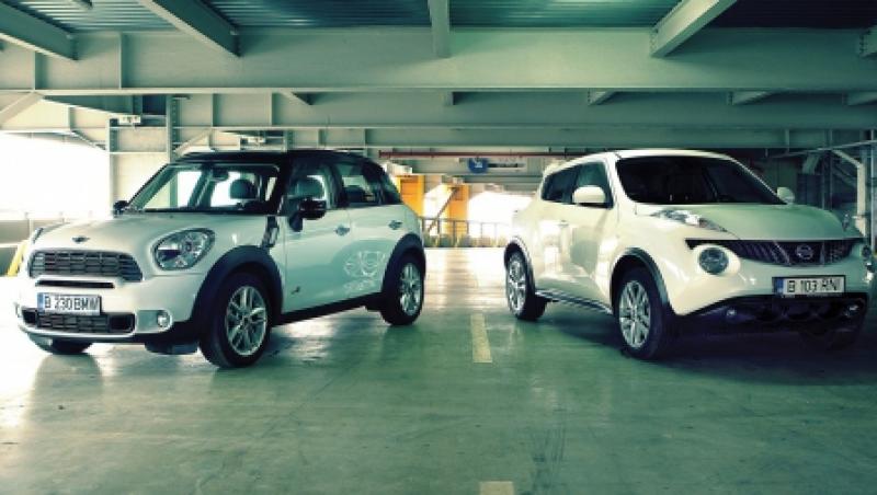 Test comparativ: Nissan Juke vs. MINI Countryman