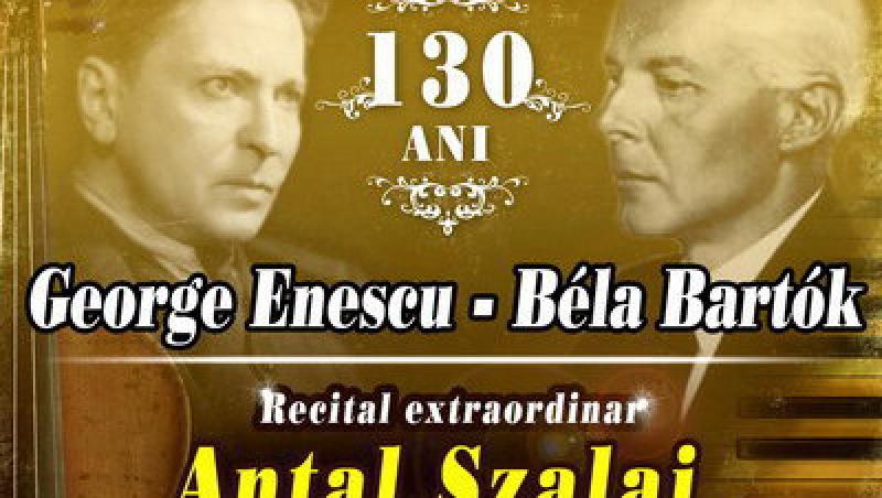 Concert pe muzica lui George Enescu si Bela Bartok la Sala Radio