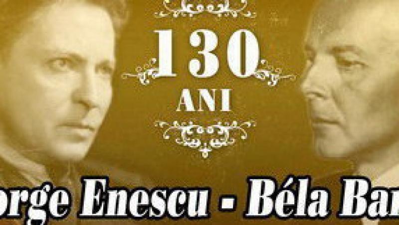 Concert pe muzica lui George Enescu si Bela Bartok la Sala Radio