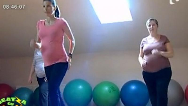 VIDEO! Exercitii fizice pentru gravide
