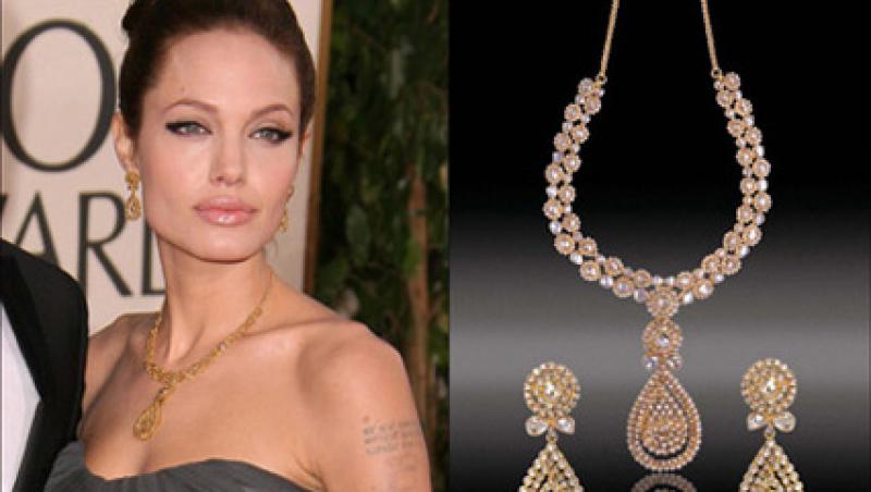 Angelina Jolie a creat o linie de bijuterii pentru a ajuta copiii cu probleme
