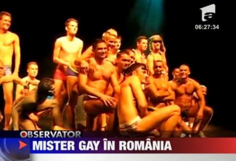 VIDEO! Mister Gay Europa, concurs de frumusete pentru homosexuali la Brasov
