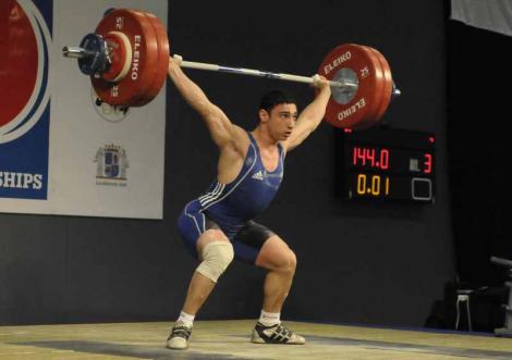 Haltere/ Razvan Martin, trei medalii de argint la Europene