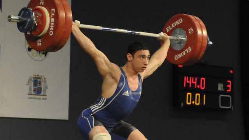 Haltere/ Razvan Martin, trei medalii de argint la Europene