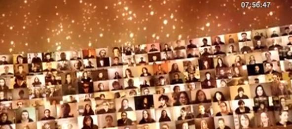 VIDEO! Record la cantat in cor pe youtube