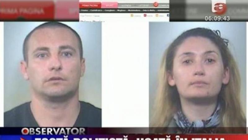 VIDEO! Fosta politista in Romania, hoata in Italia