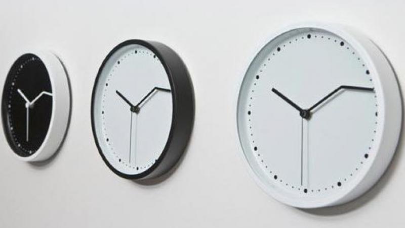 Ceasul de perete - masurarea timpului cu stil