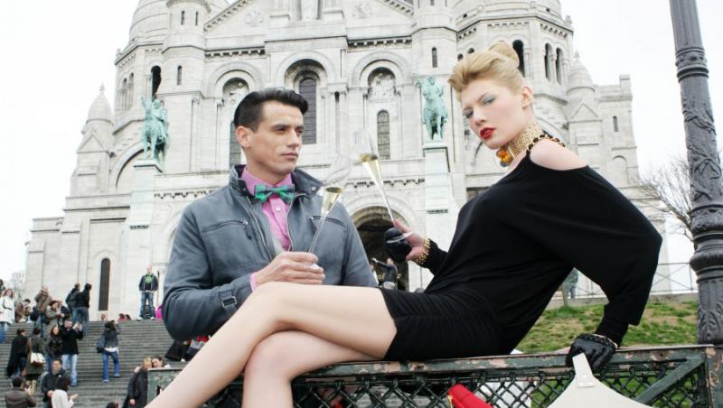 Finalistele Next Top Model protagonistele unui picnic urban pe Colina Montmartre in Paris