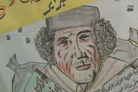 VIDEO! Arta inspirata din razboi in Libia