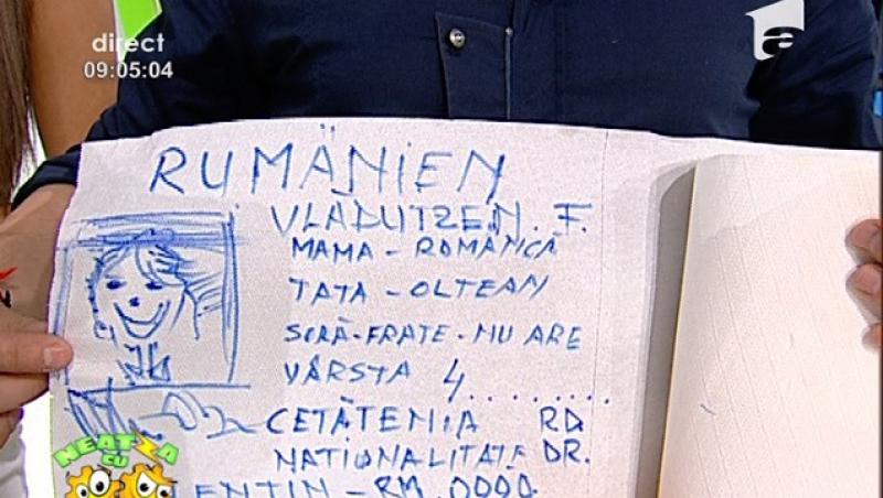 VIDEO! Vezi cum arata buletinul unui emigrant roman!
