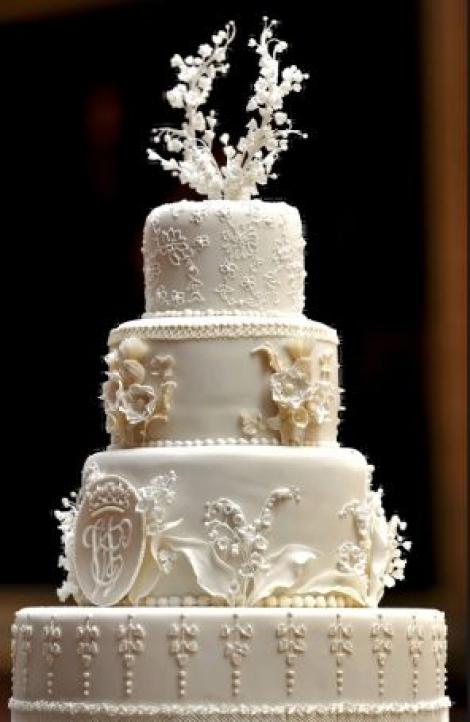 FOTO! Vezi cum arata tortul nuntii regale!