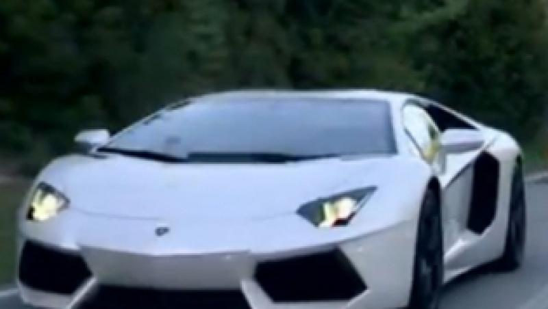 Lamborghini scoate Aventador la plimbare