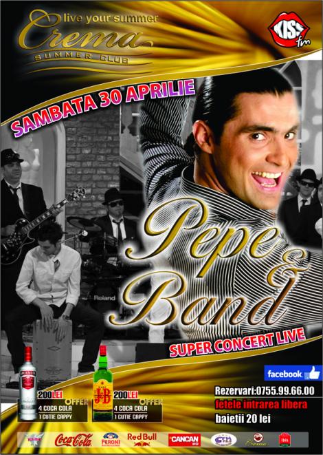 Pepe are ultimul concert in Mamaia!