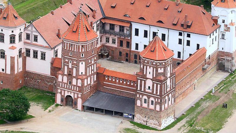 Castelul Mir din Republica Belarus: o constructie cu trei stiluri arhitecturale