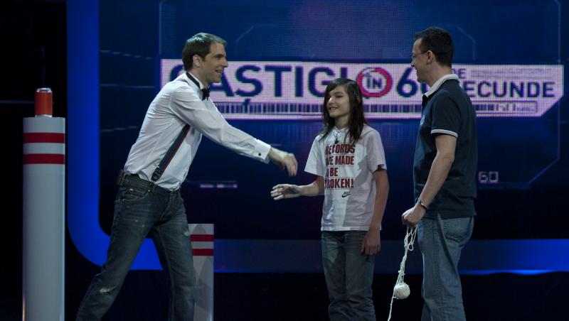 Victor Ciutacu, primul concurent vedeta al gameshow-ului “Castigi in 60 de secunde”