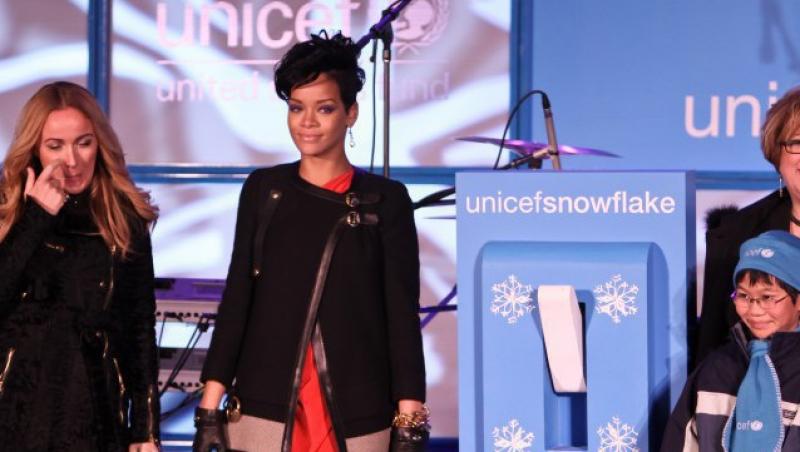 VIDEO! Rihanna promoveaza o cauza nobila pentru UNICEF