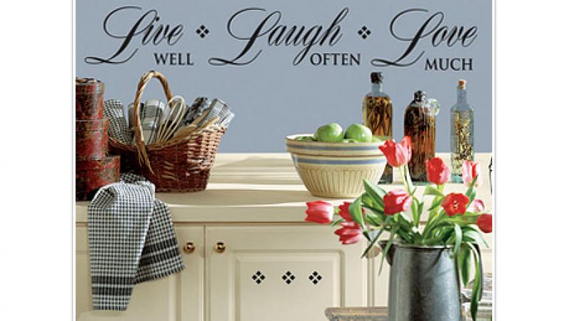 FOTO! Pereti cu mesaje motivationale