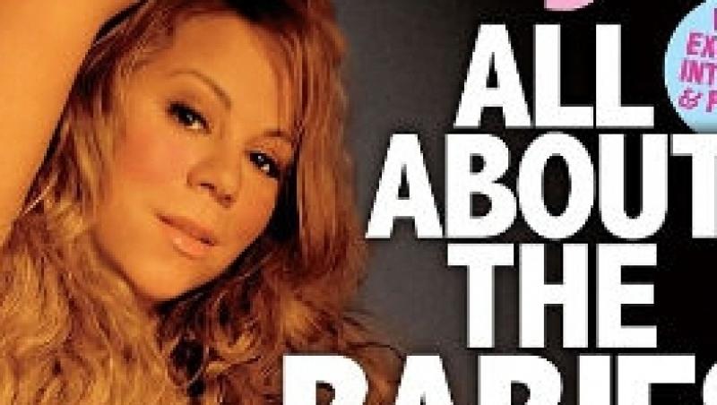 Mariah Carey a pozat insarcinata pe coperta Life&Style