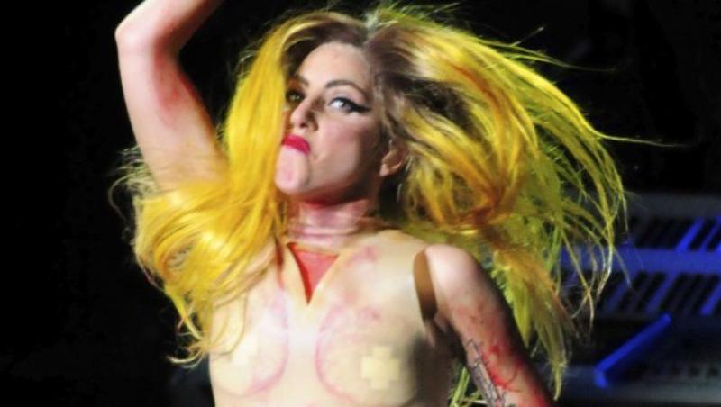 Vezi imagini din concertul „exploziv” dat de Lady Gaga la Madison Square Garden!