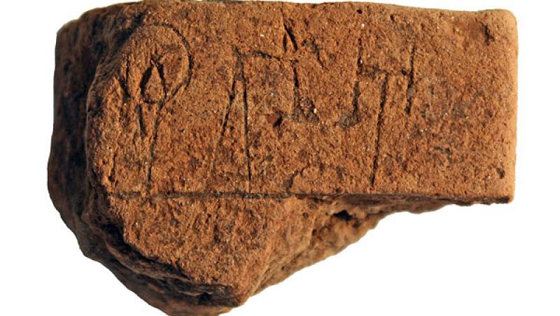 Cel mai vechi text din Europa, descoperit in Grecia