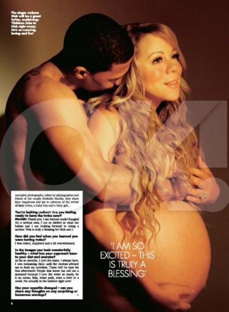 Mariah Carey a nascut!