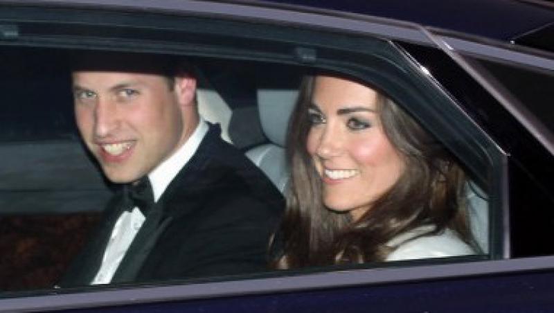 Printul William si Kate Middleton pe furis, in luna de miere