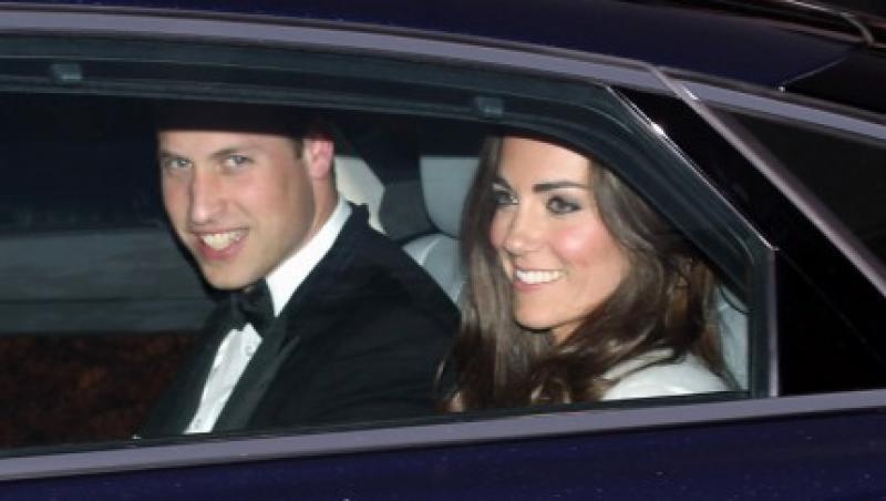 Printul William si Kate Middleton pe furis, in luna de miere