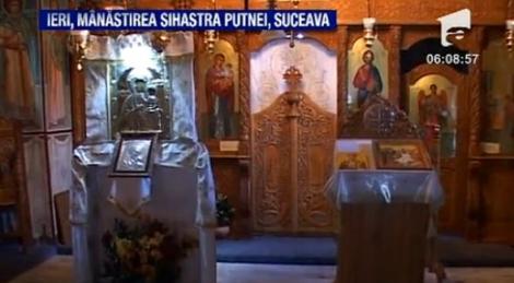 Suceava: 1 kg de aur a fost furat din Manastirea Sihastra Putnei