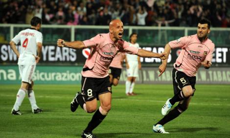 Palermo - AC Milan 2-1/ Goian, calificat in finala Cupei Italiei