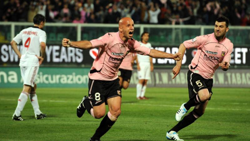 Palermo - AC Milan 2-1/ Goian, calificat in finala Cupei Italiei