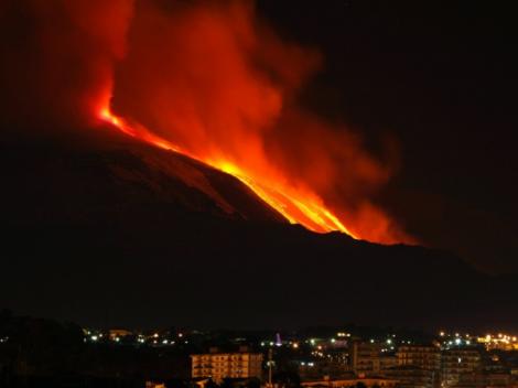 Panica in Italia, dupa eruptia vulcanului Etna