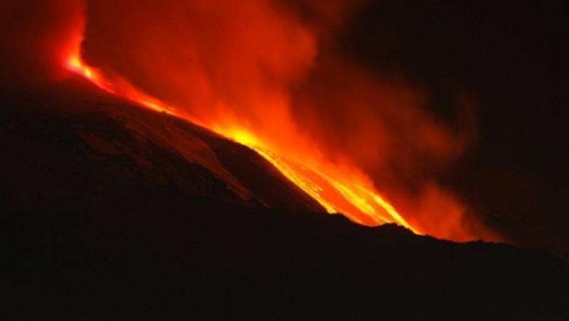 Panica in Italia, dupa eruptia vulcanului Etna
