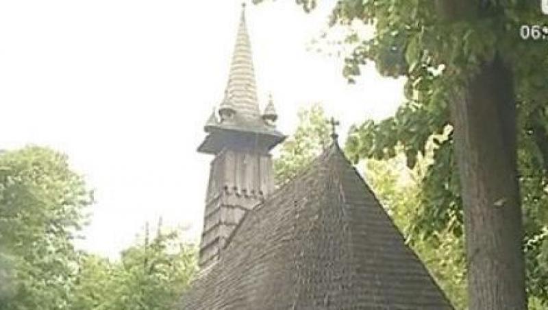 VIDEO! Biserica deschisa la Muzeul Satului